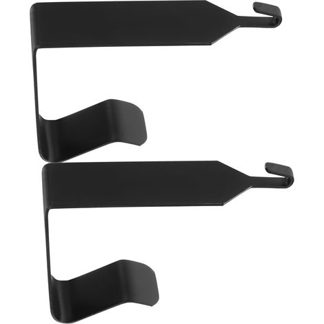 Set di 10 ganci per porta, adatti per appendere asciugamani, cappotti e accessori. (1/5)