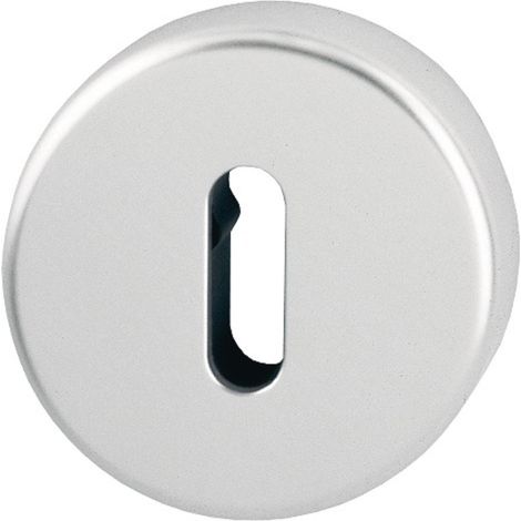HOPPE  par  de  rosetas  para  llaves  42KVS  Alu.F1  Placa  ciega  9mm  OB  redondas  -  817214 (1/4)