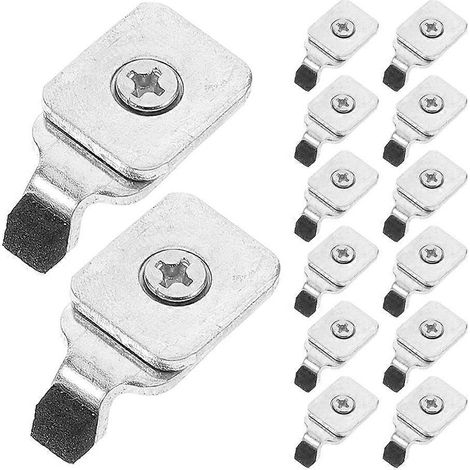 Lot de 20 embouts de rechange pour rails de rideaux, butées flexibles et durables pour tringles de plafond et de fenêtre. Accessoires pour rails de rideaux à monter soi-même. (1/5)