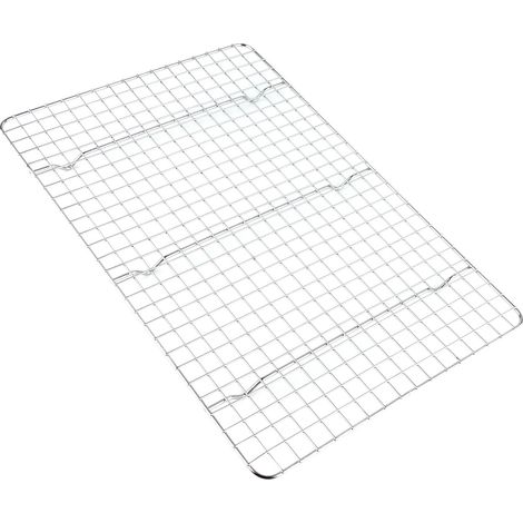 Kühlgitter aus Edelstahl 304 für Kekse, Brot, Kuchen, antihaftbeschichtet, Gebäckkühler (1/5)