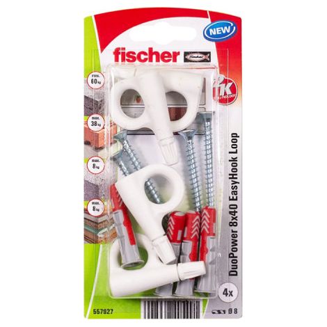 Fischer 4x DuoPower 8x40 EasyHook Loop - 557927
