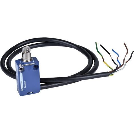Télémécanique - OsiSense XCMD - inter. de pos. - poussoir à galet acier -1O+1F- dépendante - 1m