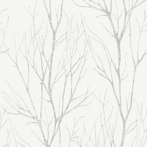 A.S. Creation Blooming 372602 Vliestapete Naturoptik 0.53 m x 10.05 m Grau (1/3)