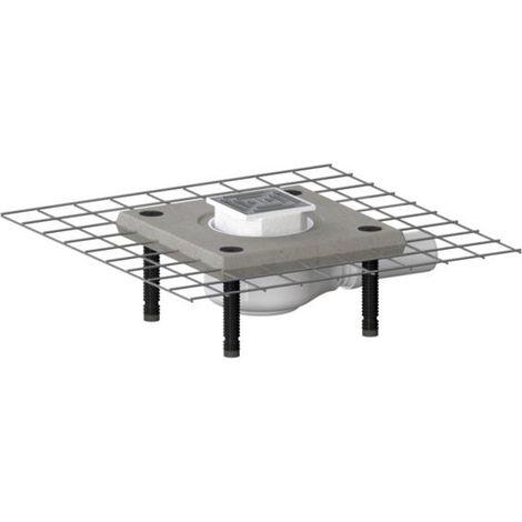 DALLMER Desagüe de suelo CeraDrain 48 K 10, DN 50, 100 x 100 mm, 513397