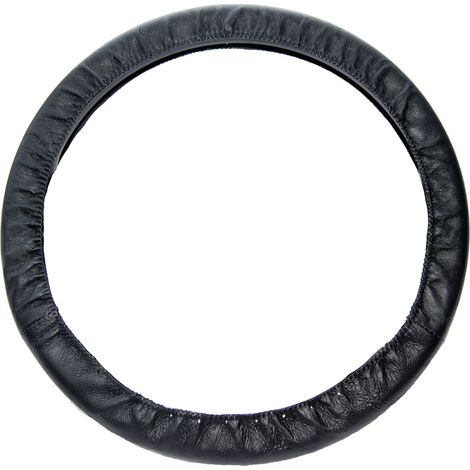 HP Autozubehör 19782 Lenkradbezug Echtleder Schwarz 36 - 38 cm