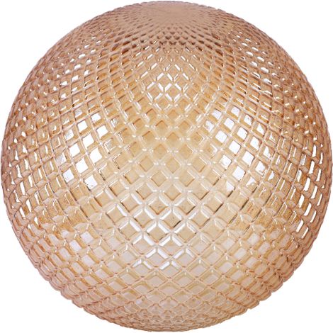 Paralume a globo color miele Cannes, 25 cm (1/4)
