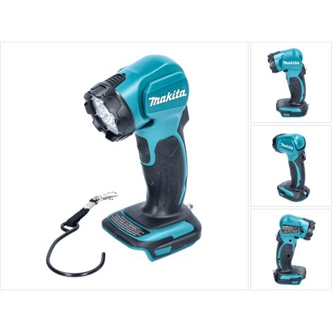 Makita – Lampe de chantier 18V LXT 160 lumens – Tête pivotante 12 positions – Pour chantiers humides – DML815