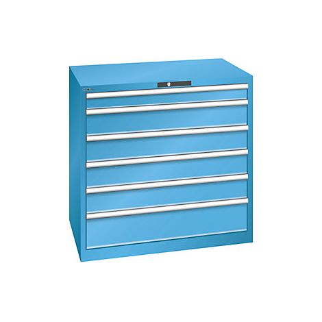 Cajonera  chapa de acero  H x A 1000 x 1023 mm  6 cajones 