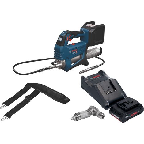 Pompe à graisse sans fil Bosch GFP 18V-10 18 V 10 000 psi + 1 batterie ProCORE 4,0 Ah + chargeur (1/5)