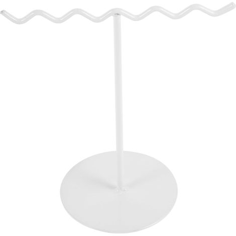 Présentoir Boucles D'oreilles en Fer Minimaliste Rotatif, Organisateur de Bijoux Pratique pour Accessoires, pour Rangement et Exposition Chic (1/5)