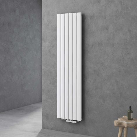 doporro Vertikal Badeizkörper Badheizung 180x46cm Weiß Doppellagig Heizkörper Flachheizkörper Mittelanschluss Flach Paneelheizkörper 1830Watt