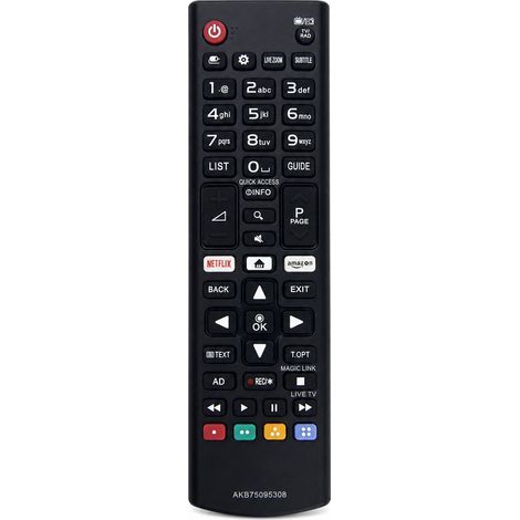 Telecomando di ricambio compatibile con TV LG AKB75095308, senza configurazione (1/5)