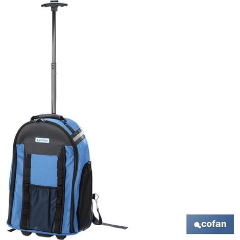 Zaino porta attrezzi con ruote 35 x 20 x 55 cm (1/4)