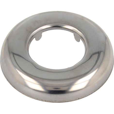 tecuro Siphonrosette Innen-Ø 32 mm x Außen-Ø 67 mm x Höhe 10 mm, Messing verchromt