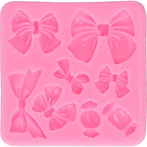 Moule en silicone souple, sûr et inodore pour la cuisson de gâteaux, de fondant, de chocolat et de desserts. (1/5)