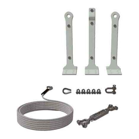 KIT LINEE VITA BASE PIANA Fune 8 mt