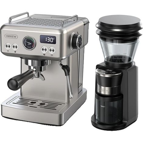 Machine à café Espresso, Température réglable, Construction en acier inoxydable, H10A G3, EU-b (1/2)