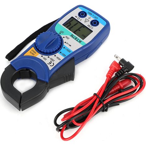 Pince ampèremétrique numérique KT87N 600 V/450 V CC/CA, 20-400 A, multimètre numérique avec écran LCD
