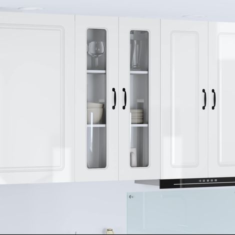 Küchenschrank Kalmar Hochglanz Weiß 60 x 31 x 100 cm