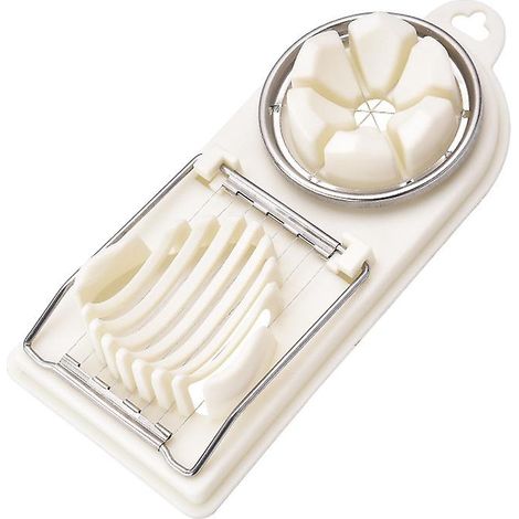 Coupe-œufs en acier inoxydable - Idéal pour couper les œufs pour les salades et les sandwichs (1/5)