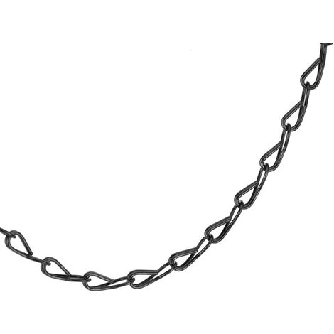 Chaîne de Suspension en Fer pour Pots et Jardinières - 3 Pièces avec Crochets (1/5)