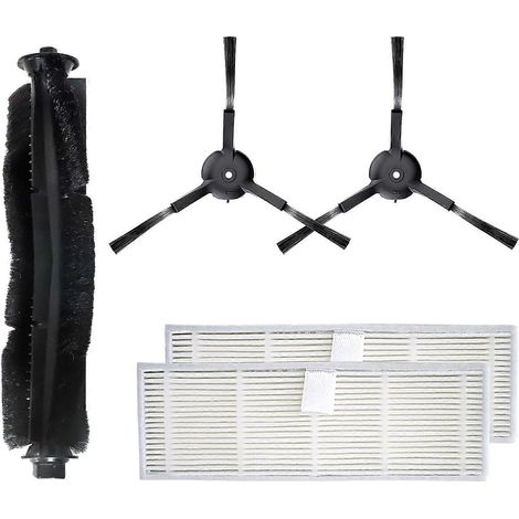Filtre pour aspirateur brosse pour aspirateur Filtre de brosse pour aspirateur filtre de HEAP Filtre Side Brosse Main pour V980 Plus Robot Aspirateur pièce détachée Accessor (1/5)