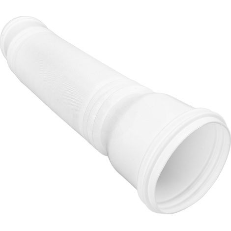Extendable PE Flexible Rain Gutter Extension, Drain Extension for Round White Outdoor Villa (1/5)