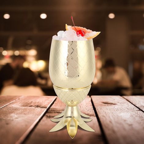 Cocktailbecher aus Edelstahl, Trinkgefäße, Barzubehör, Getränkebehälter, Barzubehör (1/5)