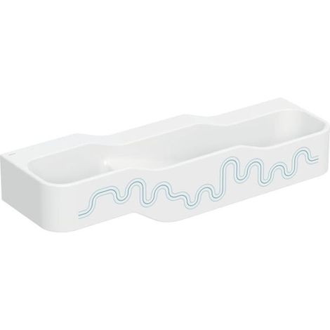 Geberit Bambini jeu et lavabo, L:140cm, 3 places de lavage,