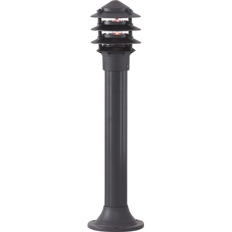 Searchlight Outdoor Posts - Borne d'extérieur à 1 ampoule noire IP44, E27 (1/5)