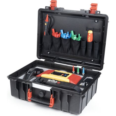 Wiha Installationstester Set MFT one mit Werkzeug und Zubehör (EU) im Koffer (1/5)
