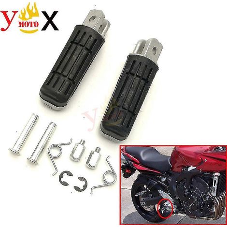 Motorrad-Fußraste vorne für Yamaha XJR400, XJR1200, XJR1300, FJR1300, FZ1, FZ6, FZ6R, FZ400, XJR1200, XJR1300, FZ600, FZ750, XJ6 (1/4)