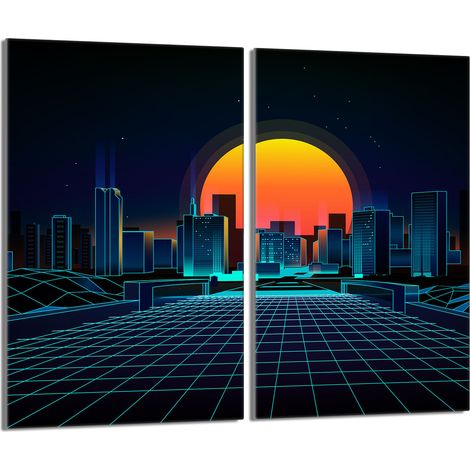 Placa protectora de vidrio para estufa 2x30x52 City (1/5)