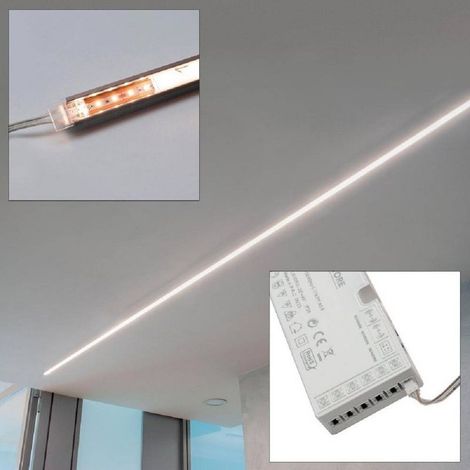 Kit Barra Led 12w Profile Alimenter 24w 12v Light 4000k (1/5)