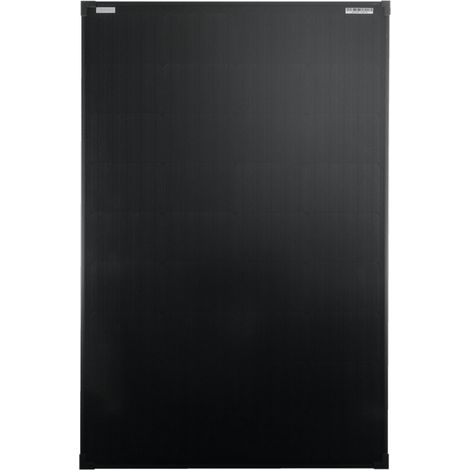 Solarmodul 100 Watt schwarz Mono Solarpanel Solarzelle 1000x675x30 (1/3)