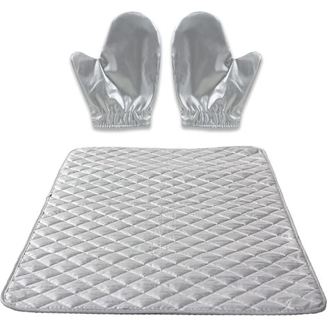 Tapis de repassage pliable antidérapant 85 × 45 cm