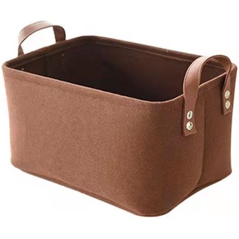 Borsa portaoggetti,3121,519 cm,Cestino portaoggetti in feltro,Borsetta in feltro,Cestino portaoggetti in feltro per auto,Adatta per scrivanie (1/5)