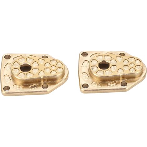 Couverture de boîte de vitesses en laiton universelle RC, décorative et fonctionnelle pour Axial 1/18 UTB18 Capra modèle 2 pièces (1/5)