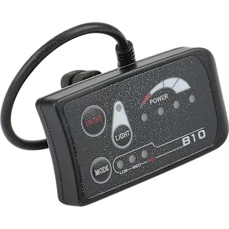 Connecteur d'affichage LED 810 pour compteur de vitesse de vélo électrique, connexion du phare et de l'écran LED (1/2)