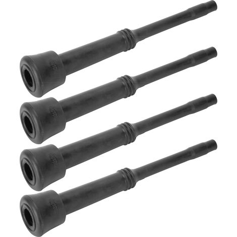 4 Pièces Doublure en Caoutchouc pour Machine à Traire, Pièces de Rechange pour Élevage de Bétail (1/5)
