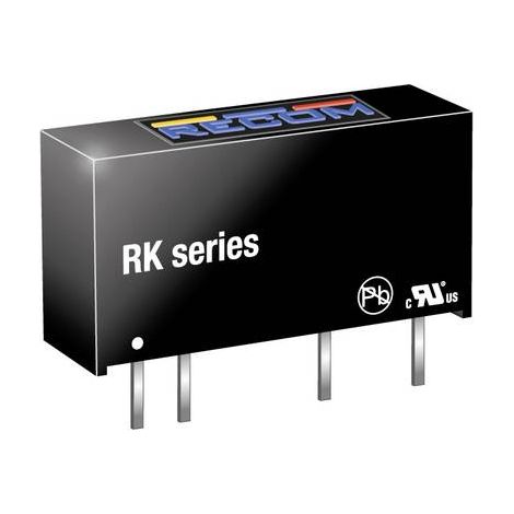 RECOM RK-2405S Convertisseur CC/CC pour circuits imprimés 5 200 mA 1 W Nbr. de sorties: 1 x Contenu 1 pc(s) Y273602 (1/2)
