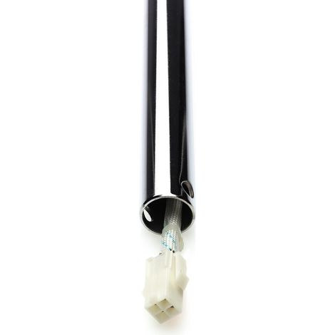 Ceiling fan extension rod polished chrome various lengths