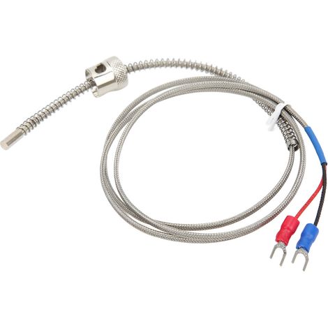 Thermoelement Typ K, robust, störungsresistent, korrosionsbeständig, Temperaturregler-Sonde, 1 Meter (1/5)