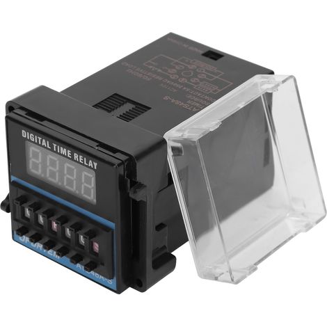 Relais temporisé professionnel réglable ATS48A-S, composant de commande AC110V, délai cyclique ajustable pour cycle de temps. (1/5)