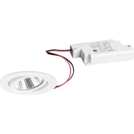 [NEUWERTIG] B-Ware Brumberg Einbaustrahler Set Deckenstrahler Led Spot Strukturweiß Rund Dimmbar 6 W