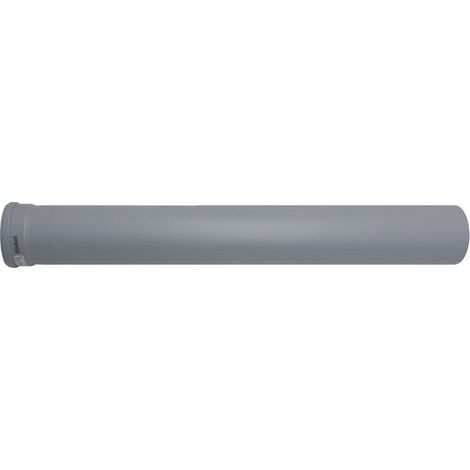 Vaillant Prolunga 1,0 m per tubo gas di scarico rigido DN 130, PP, 0020042769