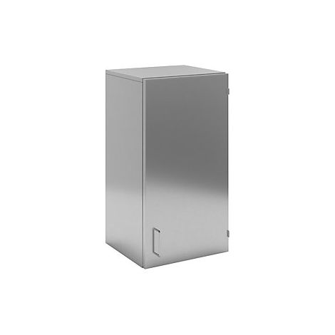 Armario de acero inoxidable para colgar en pared en salas blancas