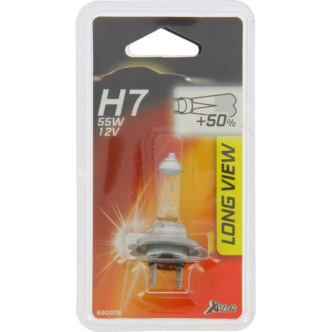 XLTECH 1 ampoule H7 LongView 55W