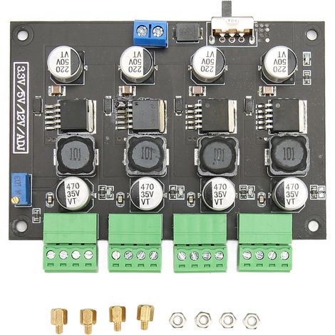 Module d'alimentation à découpage LM2596 sorties multiples 3.3V 5V 12V réglable (1/5)