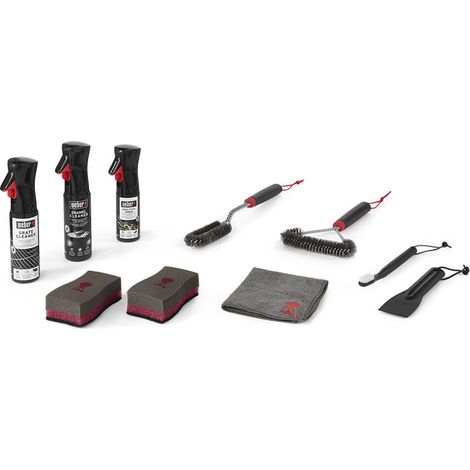 Kit de nettoyage pour barbecue à gaz émaillé